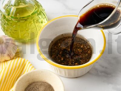 Salotos su kalakutiena ir kukurūzais Žingsnis 3