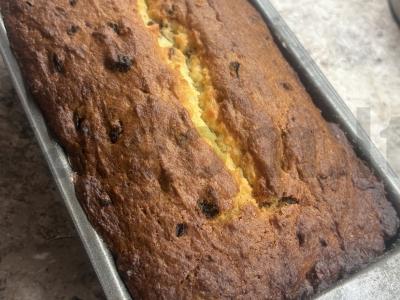 Varškės keksiukas su razinomis Žingsnis 9