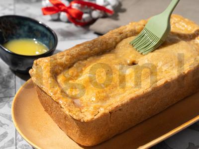 Šventinis mėsos pyragas Žingsnis 11