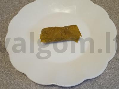 Dolma su kiaulienos ir jautienos faršu Žingsnis 8
