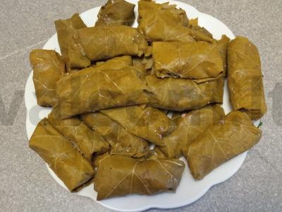 Dolma su kiaulienos ir jautienos faršu Žingsnis 9