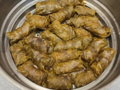 Dolma su kiaulienos ir jautienos faršu Žingsnis 11