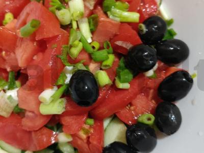 Vitaminų salotas su mocarela Žingsnis 3