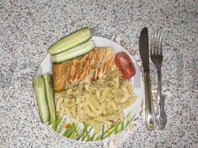 Žuvis su morkomis ir svogūnais orkaitėje Žingsnis 7