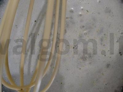 Udon „Aštrus“ su šviežiais žalumynais Žingsnis 4