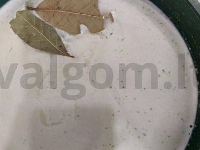 Udon „Aštrus“ su šviežiais žalumynais Žingsnis 5