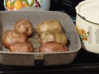 Bulvių valtelės su sūriu Žingsnis 5