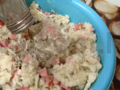 Bulvių valtelės su sūriu Žingsnis 13