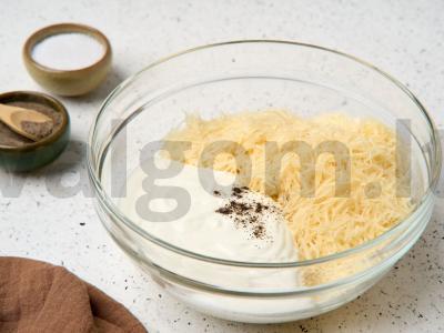 Karmelos Sopranos keptos makaronai „Ziti“ Žingsnis 7