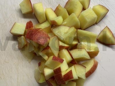 Pšenių košė su pienu ir nektarinu Žingsnis 2