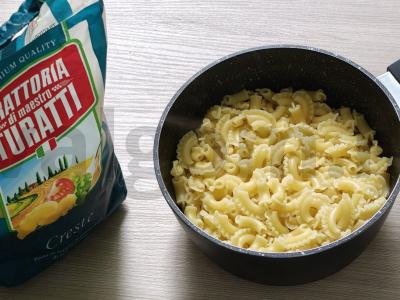 Makaronai su moliūgu ir grybais grietinėlėje Žingsnis 6