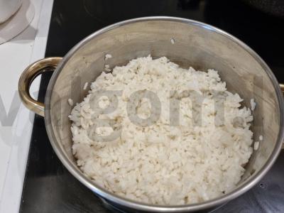 Įdarytos paprikos su smulkinta kiauliena Žingsnis 1