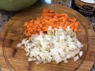 Bulvių padažas su kumpiu Žingsnis 1