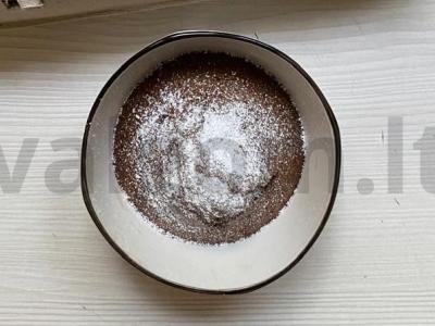 Puodelio keksiukas per 10 minučių pagrindine nuotrauka