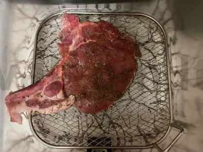 Kepinta kiaulienos nugarinė be aliejaus Žingsnis 3