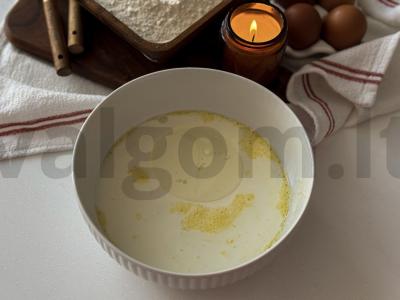 Obuolių vafliai per 25 minutes Žingsnis 2