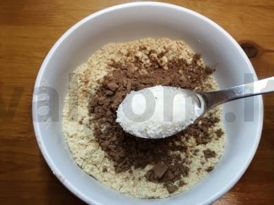 Saldžioji dešra iš cukraus sausainių Žingsnis 3