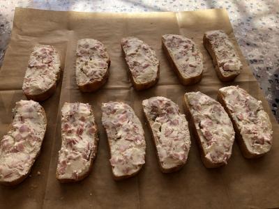 Brusketa su rikota ir dešra Žingsnis 6