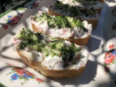 Brusketa su rikota ir dešra Žingsnis 10