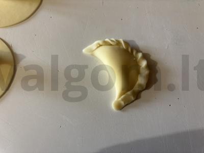 Sotūs virtinukai su varške be cukraus Žingsnis 6