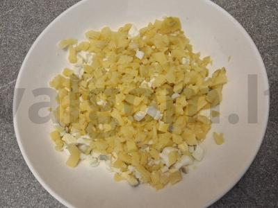 Okroška su kalakutienos filė ir daikonu beržo sultyse Žingsnis 2