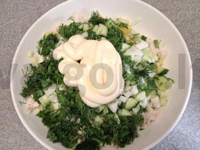 Okroška su kalakutienos filė ir daikonu beržo sultyse Žingsnis 8