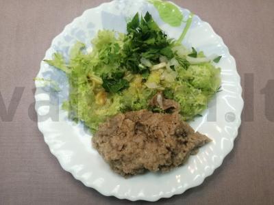 Cukinijų blynai su avižų sėlenomis Žingsnis 5