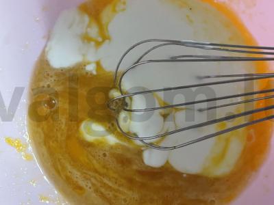 Oro blynai su uogų viduriuku Žingsnis 4