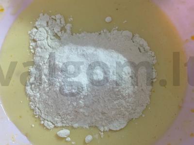 Oro blynai su uogų viduriuku Žingsnis 5