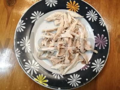 Salotos su Pekino kopūstu ir graikišku jogurtu Žingsnis 4