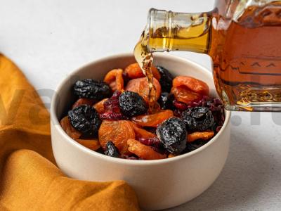 Angliškas kalėdinis keksas Žingsnis 1