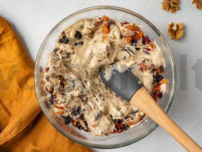 Angliškas kalėdinis keksas Žingsnis 10