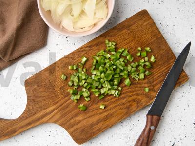 Žaliųjų pomidorų čatnis Žingsnis 3