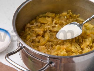 Žaliųjų pomidorų čatnis Žingsnis 5