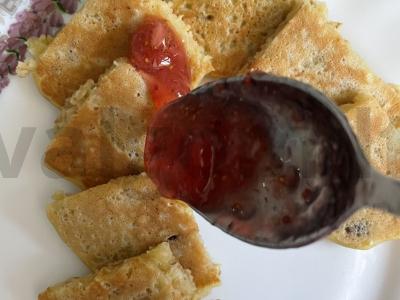 Avižiniai trikampiai pusryčiams Žingsnis 6