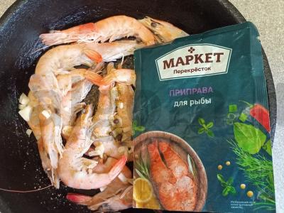 Keptos karališkos krevetės su česnaku per 15 minučių Žingsnis 3