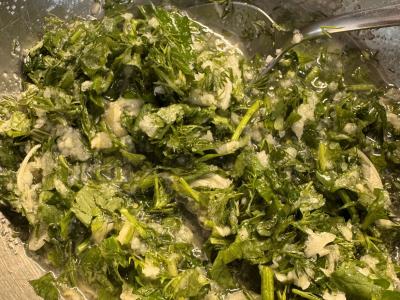 Marinuoti žali pomidorai Žingsnis 2