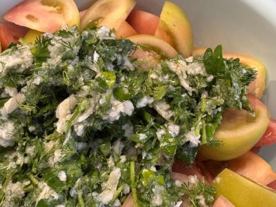 Marinuoti žali pomidorai Žingsnis 3