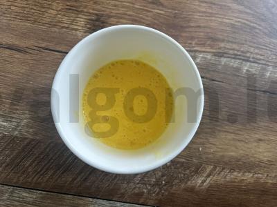 Tortilijos su kiaulienos kaklu ir sūriu Žingsnis 6