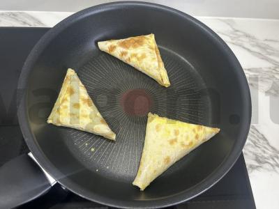 Tortilijos su kiaulienos kaklu ir sūriu Žingsnis 7