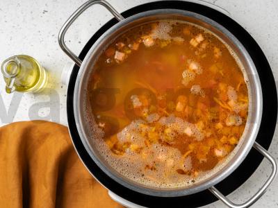 Grikių sriuba su kiaušiniu Žingsnis 4