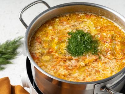 Grikių sriuba su kiaušiniu Žingsnis 6