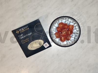 Makaronai su šonine ir marinuotais grybais Žingsnis 6