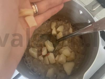 Avižinė košė su vaisiais ir medumi Žingsnis 3