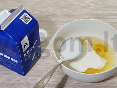 Mini blynai su dešrelėmis Žingsnis 1