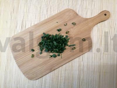 Varškės užtepas per 15 minučių Žingsnis 1