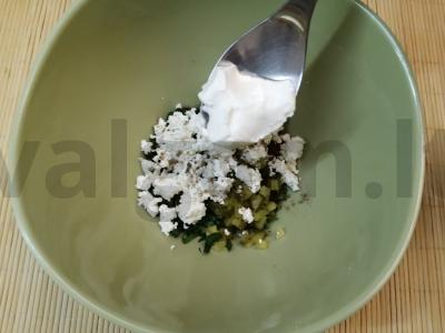 Varškės užtepas per 15 minučių Žingsnis 4