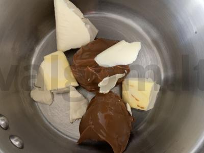 Grikių lazdelės desertas Žingsnis 1