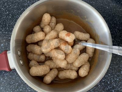 Grikių lazdelės desertas Žingsnis 3