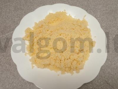 Vištienos krūtinėlė su daržovėmis ir kuskuso garnyru Žingsnis 5